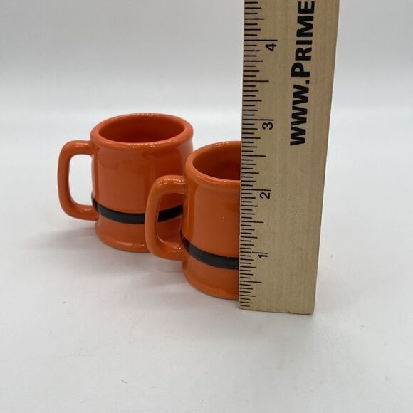 Harley-Davidson Mini Mugs Ceramic Set of 2 - Picture 5 of 5